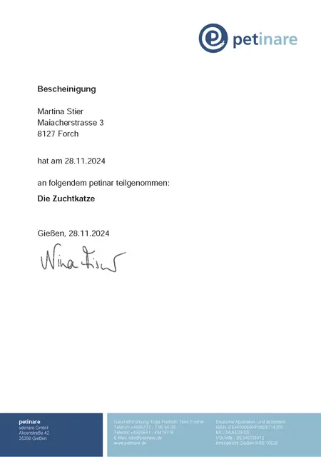 Die Zuchtkatze